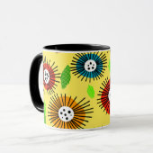 Mug Jardin aux fleurs de Scandi (Devant gauche)