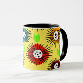 Mug Jardin aux fleurs de Scandi (Devant droit)