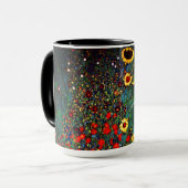 Mug Jardin aux fleurs Gustav Klimt (Devant gauche)