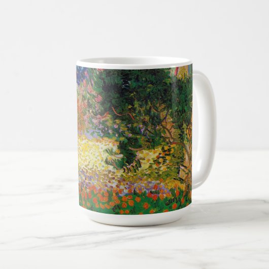 Mug Jardin aux fleurs, Van Gogh (Devant droit)