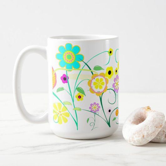 Mug Jardin blanc