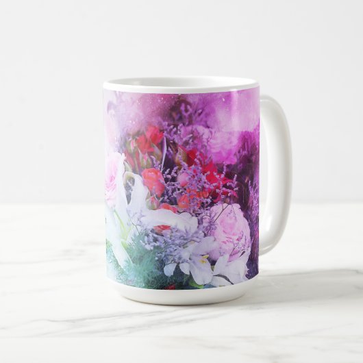 Mug Jardin botanique coloré (Devant droit)
