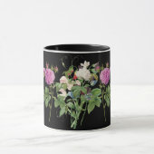 Mug Jardin botanique fleuri rose-blanc (Centre)