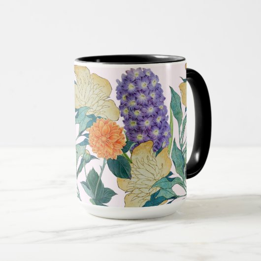 Mug Jardin botanique vintage (Devant droit)