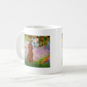 Mug Jardin - Caniche Rouge Foncé #1 (Devant gauche)