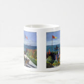 Mug Jardin chez Sainte-Adresse par Claude Monet (Centre)