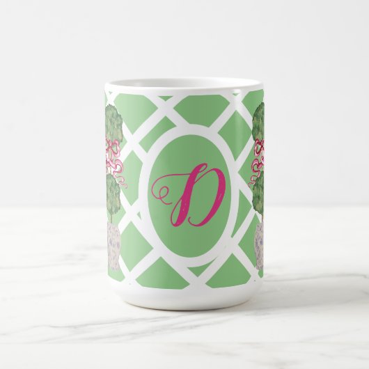 Mug Jardin Chinoiserie Ginger Jar Jars Topiary (Centre)