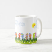 Mug Jardin coloré d'amusement de bascules (Devant droit)