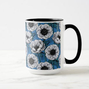 Mug Jardin d'anémone blanc