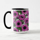 Mug Jardin d'anémone rose (Gauche)