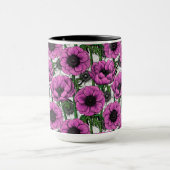 Mug Jardin d'anémone rose (Centre)