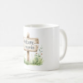 Mug Jardin de bienvenue (Devant droit)