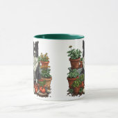 Mug Jardin de Collie à la frontière (Centre)