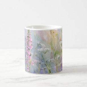 Mug Jardin de Cottage Fleur Sauvage Tout Enveloppant