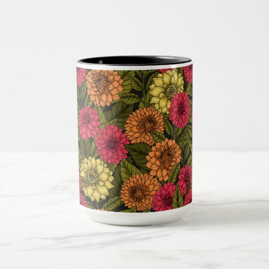 Mug Jardin de Dahlia (Centre)
