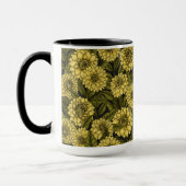 Mug Jardin de Dahlia jaune (Gauche)