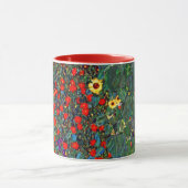 Mug Jardin de fleurs de Gustav Klimt (Centre)