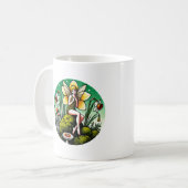 Mug Jardin de fleurs de jonquille Fée (Devant gauche)