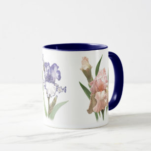 Mug Jardin de fleurs d'iris