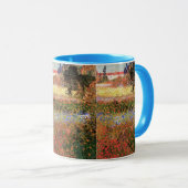Mug Jardin de fleurs par Vincent van Gogh (Devant droit)