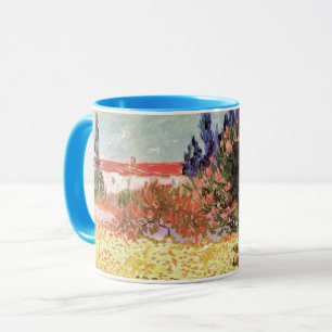 Mug Jardin de fleurs par Vincent van Gogh