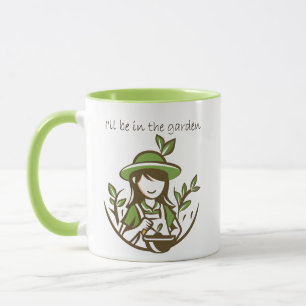 Mug Jardin de jardinage mignon