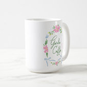 Mug Jardin de la bouillie de café (Devant droit)