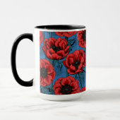Mug Jardin de l'anémone rouge (Gauche)