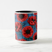 Mug Jardin de l'anémone rouge (Centre)