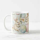 Mug Jardin de lapins à l'aquarelle (Gauche)
