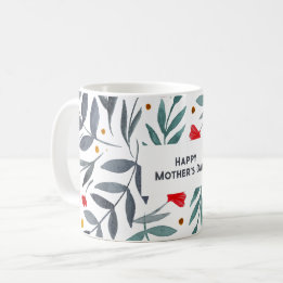 Mug Jardin de l'aquarelle magique Fête des mères