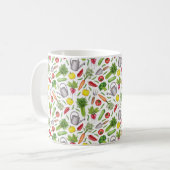 Mug Jardin de légumes d'été (Devant gauche)