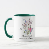 Mug Jardin de maman personnalisée (Gauche)