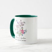 Mug Jardin de maman personnalisée (Devant gauche)