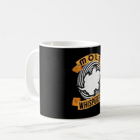 Mug Jardin de Mole Whisperer Cute Mole (Devant gauche)