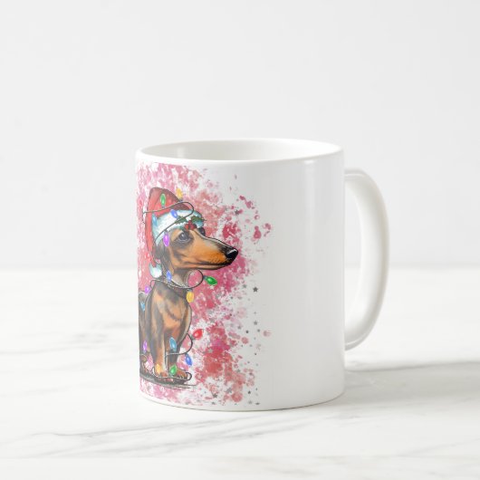 Mug Jardin de Noël (Devant droit)