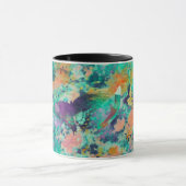 Mug Jardin de papillons et une plume (Centre)