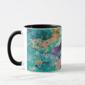 Mug Jardin de papillons et une plume (Gauche)