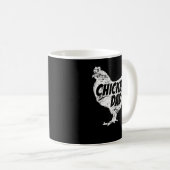 Mug Jardin de poulet Hen Flock Rooster (Devant droit)