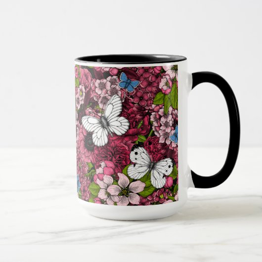 Mug Jardin de printemps 2 (Droite)