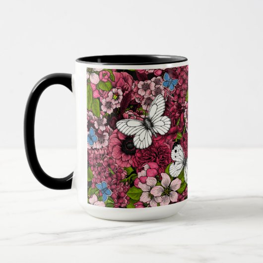 Mug Jardin de printemps 2 (Gauche)