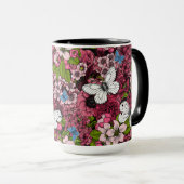 Mug Jardin de printemps 2 (Devant droit)