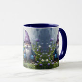 Mug Jardin de printemps bleu Gnome (Devant droit)