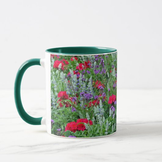 Mug Jardin de printemps coloré (Gauche)