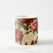 Mug Jardin de roses à l'aquarelle (Centre)