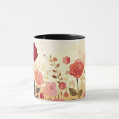 Mug jardin de roses fantaisistes (Centre)