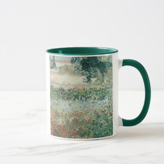 Mug Jardin de Vincent van Gogh | en fleur, Arles, 1888 (Droite)