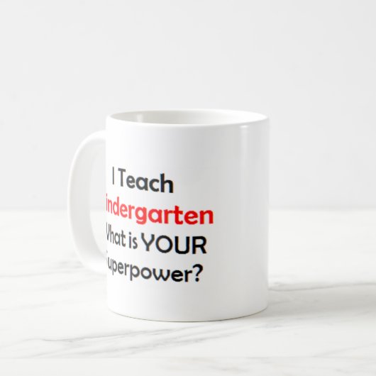 Mug jardin d'enfants (Devant gauche)