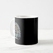 Mug Jardin D'Enfants Professeur Leopard Rainbow Premie (Devant gauche)