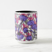 Mug Jardin des colibris en rose et rose (Centre)